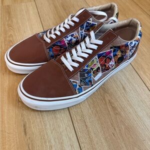 Vans & Disney x Old Skool 'Scrapbook' Sneakers Classic Skate Style